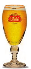 Taça Cerveja Crisal Stella Artois Litografada 