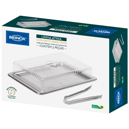 utensílios domésticos conjunto frios brinox