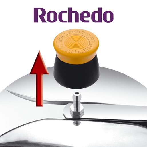 panela de pressão rochedo turbo 7l valvula