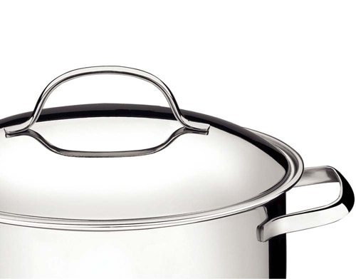 Conjunto Cozi-Pasta Tramontina Allegra inox fundo triplo