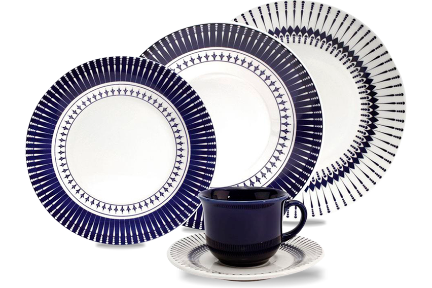 Aparelho para Jantar e Chá Oxford Actual Biona