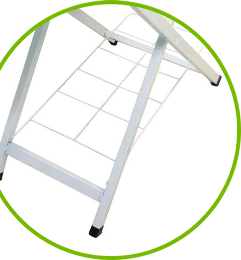 Tábua Passar Metalmix Jumbo suporte tecido metalizado
