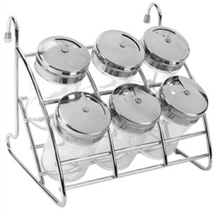 Porta Condimentos Brinox Top Pratic 7 peças