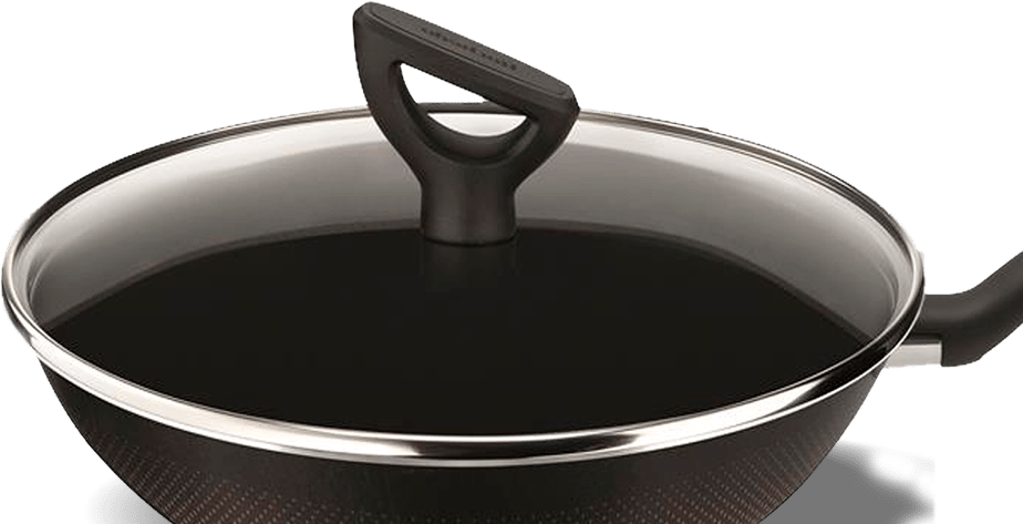 Panela Wok Rochedo Inova Preta Cobre