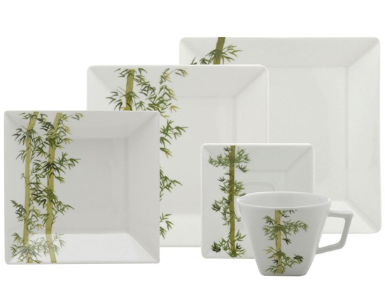 Aparelho Jantar Chá Oxford Porcelanas Quartier Bamboo