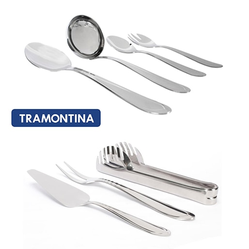 faqueiro laguna tramontina aço inox