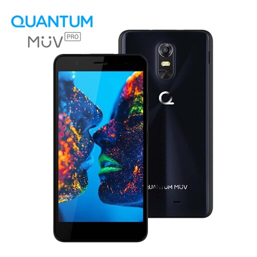 smartphone quantum muv pro azul tecnologia trueview