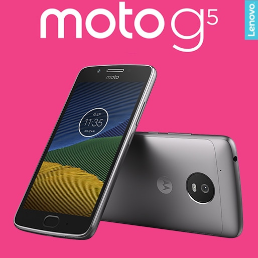 smartphone moto g5 xt1672 platinum