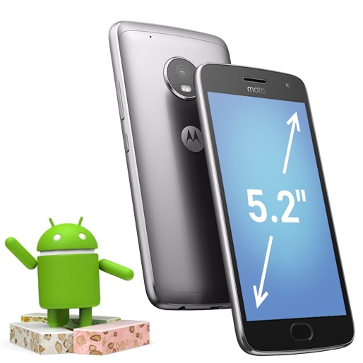 Smartphone Andoroid 7.0 Moto G5 Plus Tela 5.2
