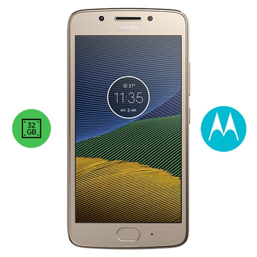 Motorola Moto G5 XT1672 Sensor Impressão Digital