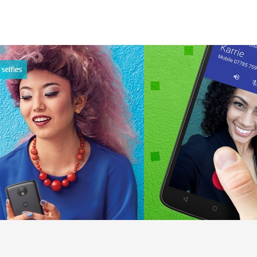 Smartphone Motorola Moto C Plus câmera 2MP 8MP