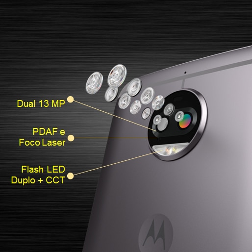 smartphone moto g⁵ˢ  plus dupla câmera 13mp