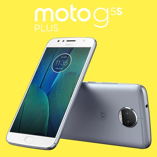 smartphone motorola moto g⁵ˢ plus azul topazio tela