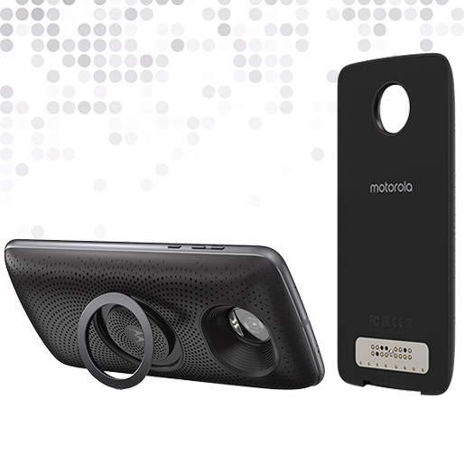 Melhor experiência em Áudio Smartphone Moto Z2 Play Stereo Speaker Edition Platinum foco laser
