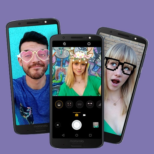 Aparelho Motorola Moto G6 Plus XT1926 Índigo grande angular