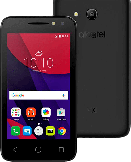 Smartphone Alcatel Pixi 4 Preto