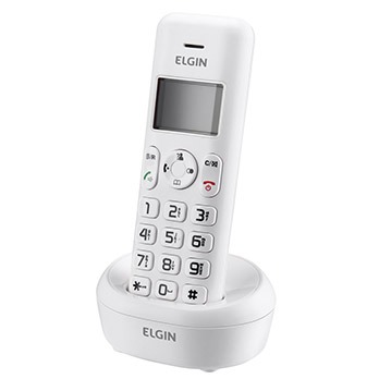 ramal sem fio Elgin TSF 5000 Branco de lado