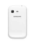 Traseira do celular desbloqueado Samsung Galaxy Pocket Duos Branco GT S5302