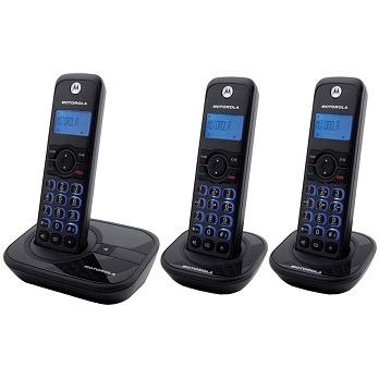 telefone digital sem fio Motorola Gate 4500 de lado