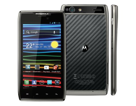O celular desbloqueado Vivo Motorola Razr Maxx
