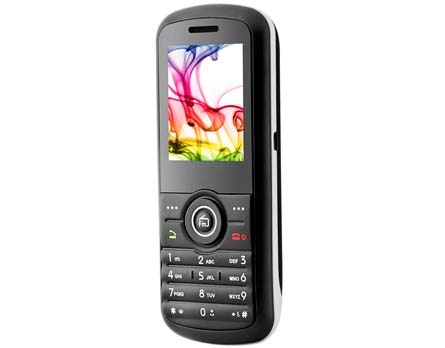 O celular desbloqueado Meu 405, de lado