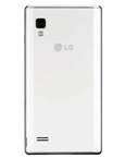 celular desbloqueado LG Optimus L9 Branco TIM de lado câmera