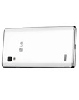 celular desbloqueado LG Optimus L9 Branco TIM traseira