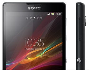 Smartphone Sony Xperia ZQ design aparelho