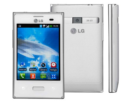 Smartphone LG Optimus L3 E400 Branco