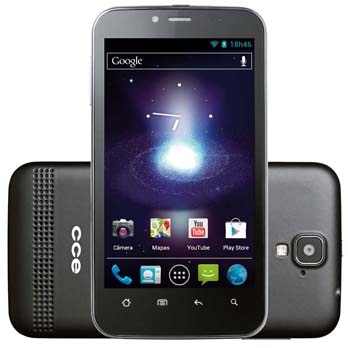 celular desbloqueado CCE Mobi SM70 Preto detalhe