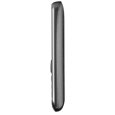 O celular desbloqueado LG Tri Chip C333 Prata de lado