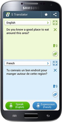 S tradutor Galaxy S4