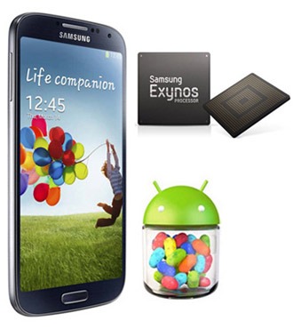 Processador Exynos quad core Android 4.2 Galaxy S4