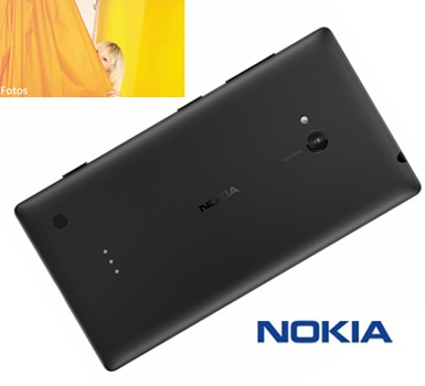 Nokia Lumia 720 com câmera digital de 6.7MP