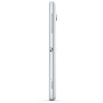 celular desbloqueado Sony Xperia ZQ Branco TIM de lado