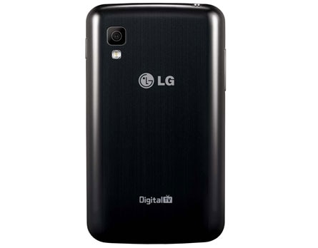 celular desbloqueado LG Optimus L4 II Tri Preto câmera
