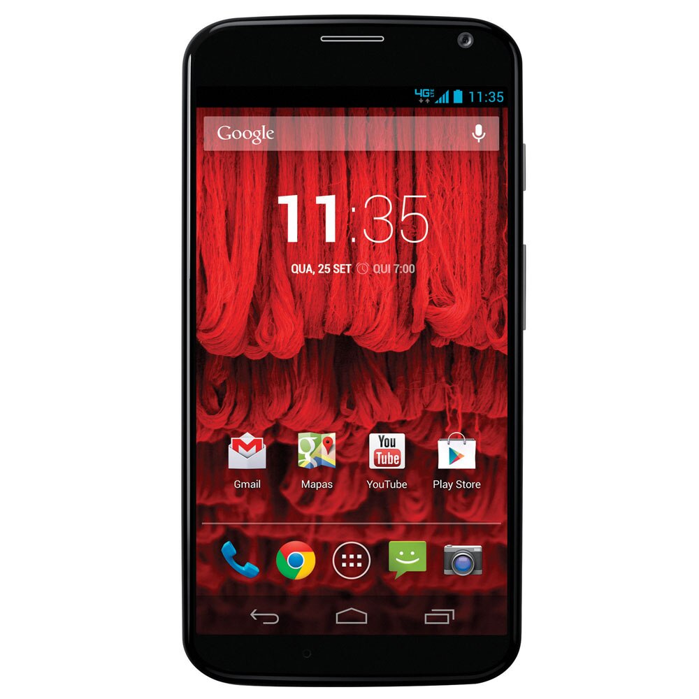celular desbloqueado Moto X Preto de frente