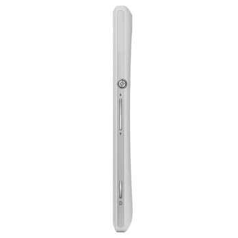 celular desbloqueado Sony Xperia M Dual Branco TIM de lado