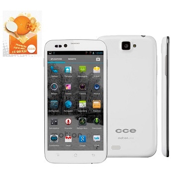 celular desbloqueado CCE Motion Plus SK504 Branco