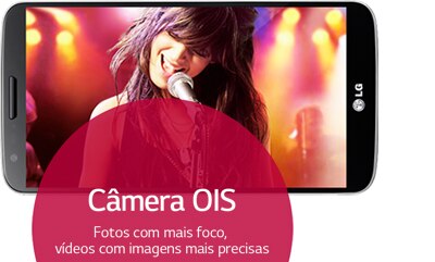 telefone celular lg g2 câmera 13MP OIS