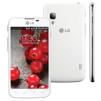 celular desbloqueado LG Optimus L5 II Dual E455 Branco