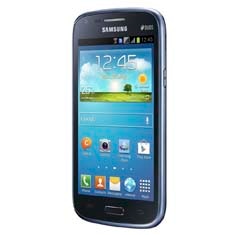 celular desbloqueado Samsung Galaxy S III Duos I8262B Azul CLARO em pé