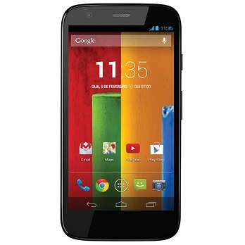 celular desbloqueado Moto G Preto tela