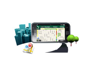 GPS integrado - Localize-se com facilidade