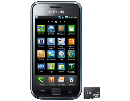 Conheça o Celular Samsung I9000B Galaxy S - Um aparelho com câmera de 5MP, touchscreen e acesso a vários aplicativos gratuitos