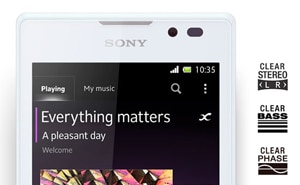 celular xperia c walkman