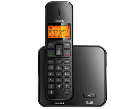 Telefone sem Fio Philips SE1701 - Mais mobilidade e conforto nas ligações