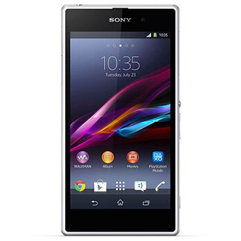 celular desbloqueado Sony Xperia Z1 Branco tela
