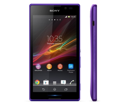 celular sony xperia c tela 5 polegadas