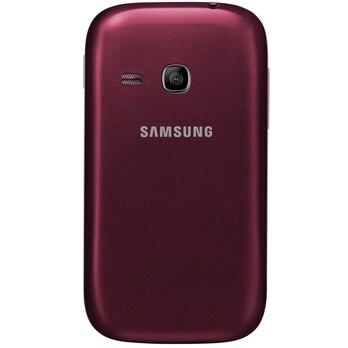 celular desbloqueado Samsung Galaxy Young Plus TV GT S6293T Vermelho câmera